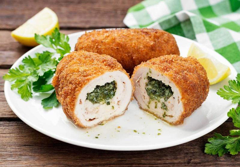 Techniki smażenia de volaille