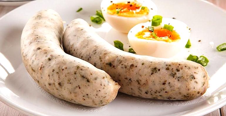 Aromatyczny smak białej kiełbasy