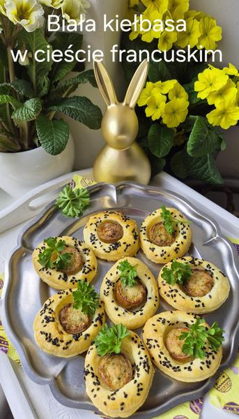 Idealna soczystość białej kiełbasy