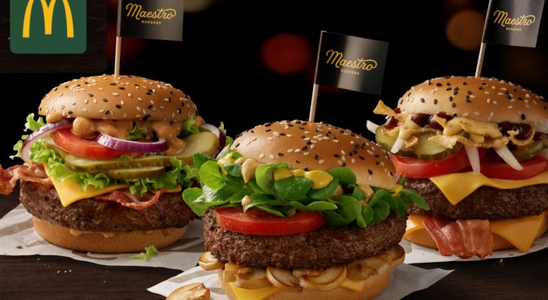 Opcje dodatkowe maestro burger