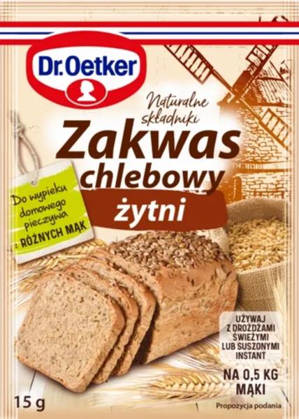 Typ mąki na zakwas